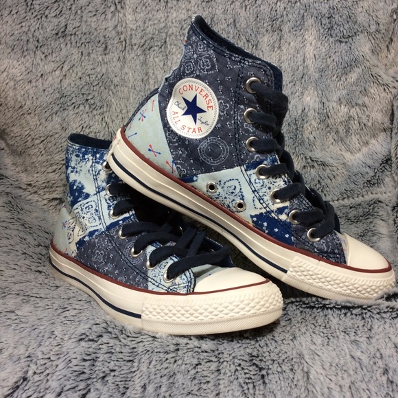 Converse Shoes - Converse - Bandana Print High Tops